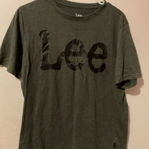 Lee Men's Green T-Shirt size S